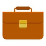briefcase flat vector by superawesomevectors d9h0qks HypTechie